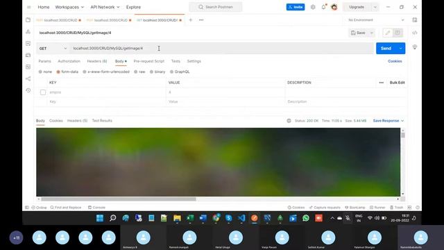Part 75 Display image on postman or web based on image path stored in MongoDB in Node JS смотреть онлайн