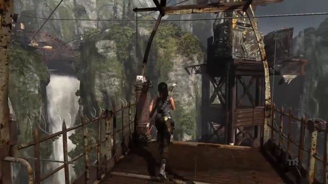 Прохождение Tomb Raider #58 Канатная дорога найти спуск на берег смотреть онлайн