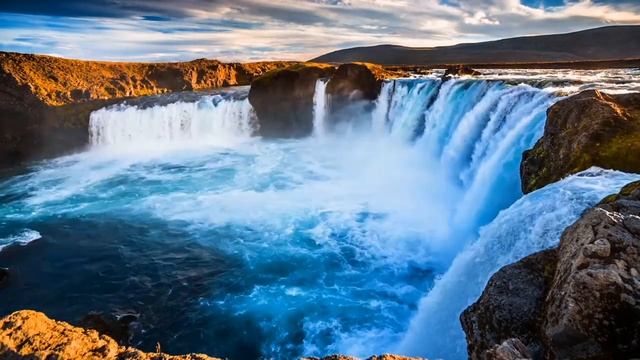 Звуки: Лесного водопада. шум воды. Музыка для сна. Белый шум. HD 10 часов смотреть онлайн