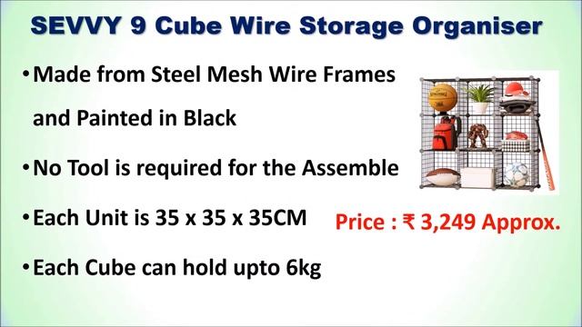 Top 5 Best Wire Storage Cubes in India 2020 | WIRE CUBE ORGANIZER | WIRE CUBE SHELVING смотреть онлайн
