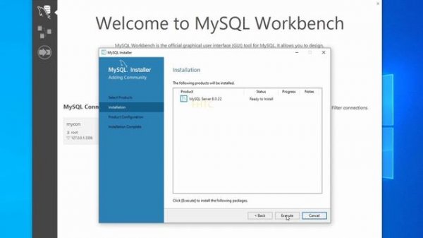 How to fix cannot connect to mysql server for newly install MySQL Workbench