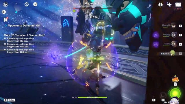 Klee Mono Pyro & Keqing Aggravate | Spiral Abyss 3.1 Floor 12 | Genshin Impact смотреть онлайн