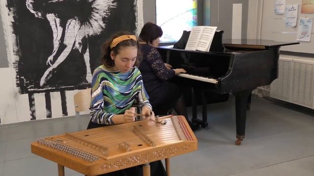 Белан Дарья, "Антон маладзенькі" Обработка Г. Писняка, переложение для цимбал О. Андреенко смотреть онлайн