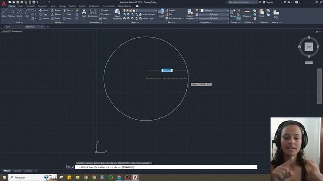 CÍRCULOS no AutoCad: Como desenhar na medida certa? смотреть онлайн