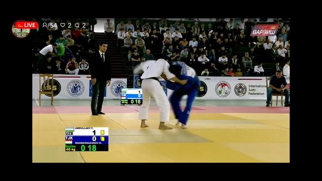 Дзюдо кубок президент Таджикистана -60кг смотреть онлайн