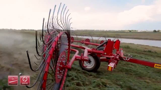 Грабли колесно пальцевые Kolibri V смотреть онлайн