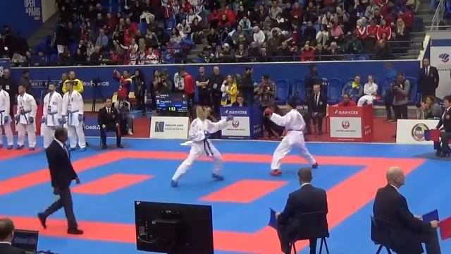 Karate Open de Paris Kumite Gwendoline PHILIPPE смотреть онлайн
