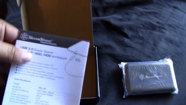 SilverStone USB 3.0 Super Speed 2.5'' SSD HDD Enclosure Unboxing and Overview First Look смотреть онлайн