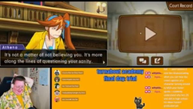 legally bald 68 - phoenix wright: dual destinies, case 3 final day trial смотреть онлайн