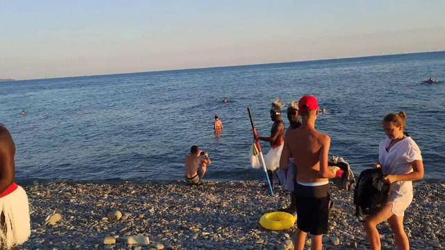 Лазаревское. Черное море, Краснодарский край,От Анапы до Сочи с палаткой, бесплатные кемпинги смотреть онлайн