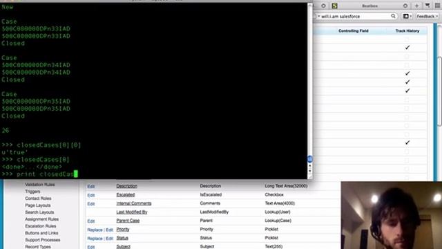 Intro to Beatbox, the Python SalesForce.com API module (part 3) смотреть онлайн