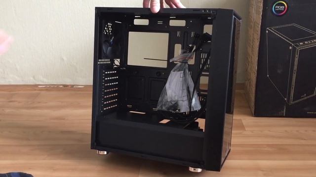 Обзор на кейс Aerocool quartz rgb!!! смотреть онлайн