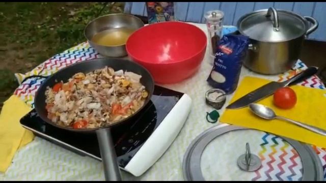 ризотто с морепродуктами на даче из настоящего итальянского смотреть онлайн