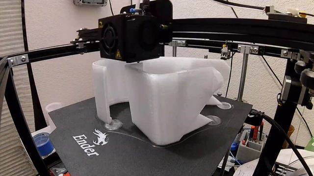 Timelapse PETG print on my new Ender 5 printer смотреть онлайн