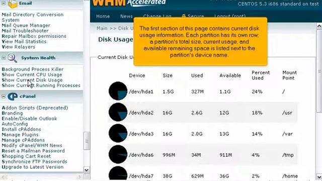 How to check your system's health with WHM - WHM Management Tutorials смотреть онлайн