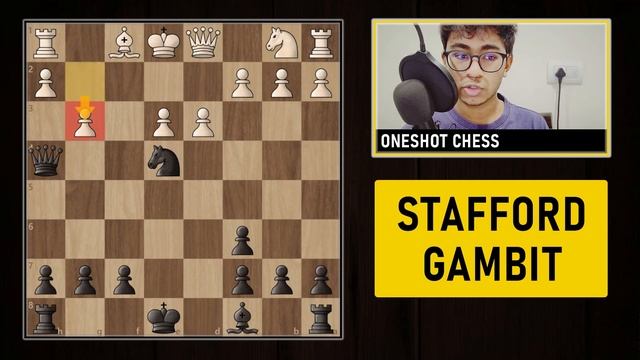 Stafford Gambit: Infinite Traps: Chess Opening TRICK to Win Game Fast: Checkmate Moves & Traps смотреть онлайн