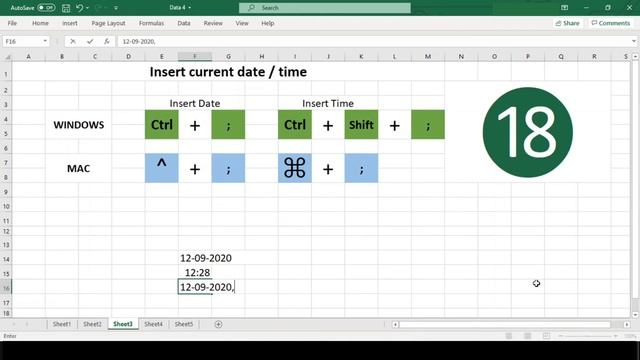Must Watch - Top 50 Excel Shortcuts that will change the way you work in Excel - Part 4 смотреть онлайн
