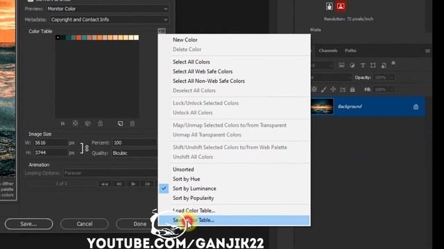 PHOTOSHOP - создаём свою цветовую схему смотреть онлайн