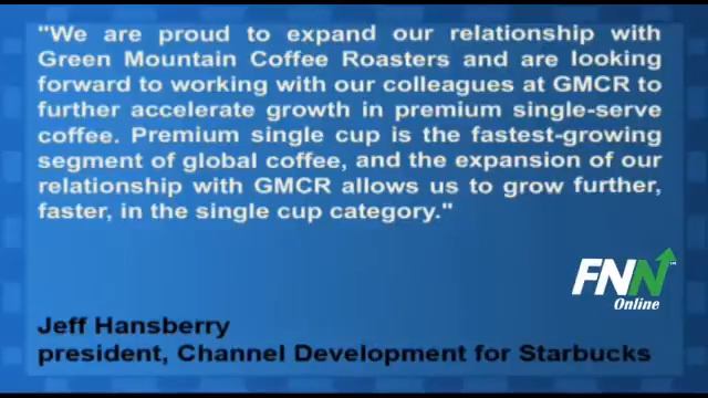 Starbucks and Green Mountain Coffee Planning Development for Vue Product смотреть онлайн