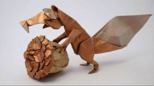 Origami Prehistoric Squirrel - Scrat (Fernando Gilgado)