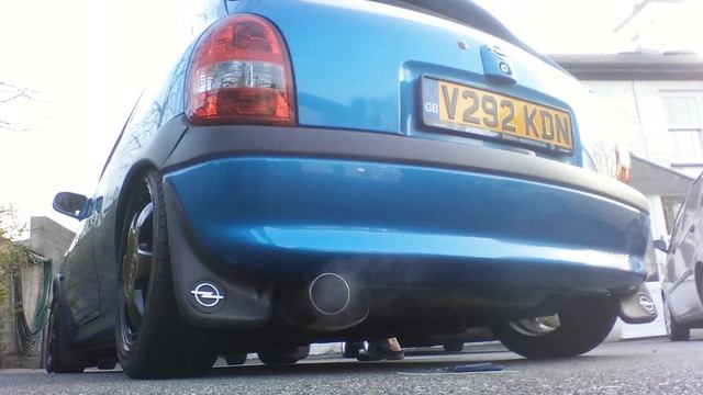 Vauxhall Corsa B 1.0 Sportex backbox/racetube. смотреть онлайн