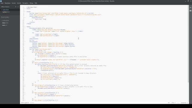 Let's Show #251 - JavaScript Tutorial - Web Audio Player with Bootstrap | jQuery - #5 смотреть онлайн
