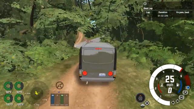BeamNG.drive 0.15.0.5.7940 (Time Trials) (Renault Trafic) смотреть онлайн