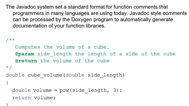 Functions in C++ - Horstmann Chapter 5, part 1 смотреть онлайн
