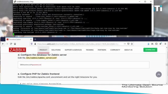 Instalação e configuração do zabbix server ubuntu смотреть онлайн