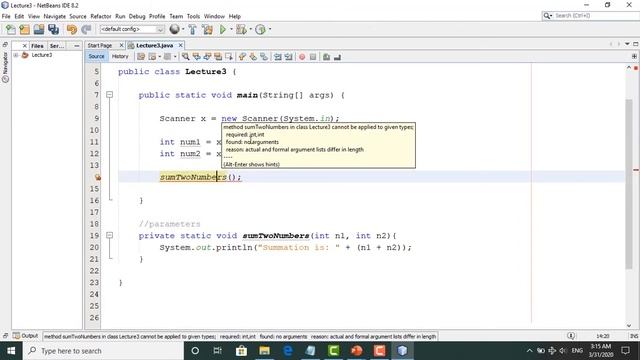 Java Methods (3rd Example) in Arabic || الدوال في الجافا المثال الثالث смотреть онлайн