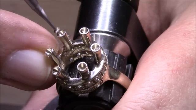 Закрепка камней Stone setting кольцо смотреть онлайн