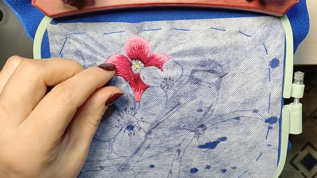 Как вышить самый простой цветок гладью, видео для новичков смотреть онлайн