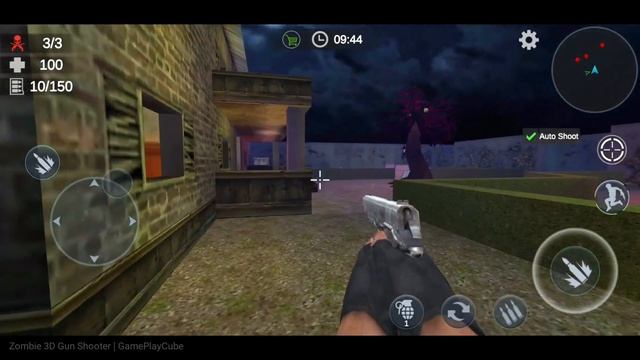 Zombie 3D Gun Shooter- Fun Free FPS Shooting Game - Android Gameplay смотреть онлайн