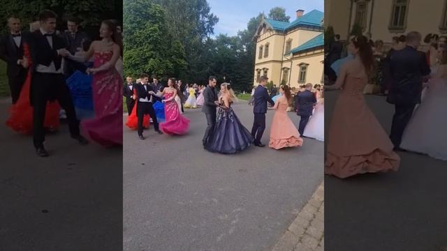 Летний бал в Лошицкой усадьбе Минск 30 июля 2022. Полька смотреть онлайн