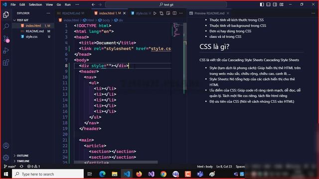 Learn basic HTML CSS session 1 part 1 смотреть онлайн