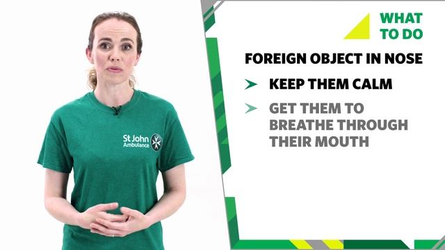 If your Baby has a Foreign Object in the Nose or Ear - First Aid Training - St John Ambulance смотреть онлайн