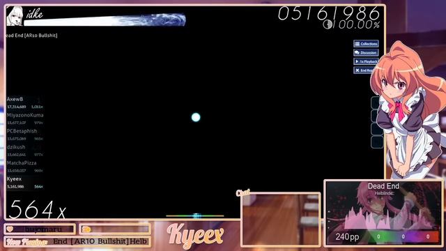 Helblinde - Dead End (S rank 99.49%) смотреть онлайн