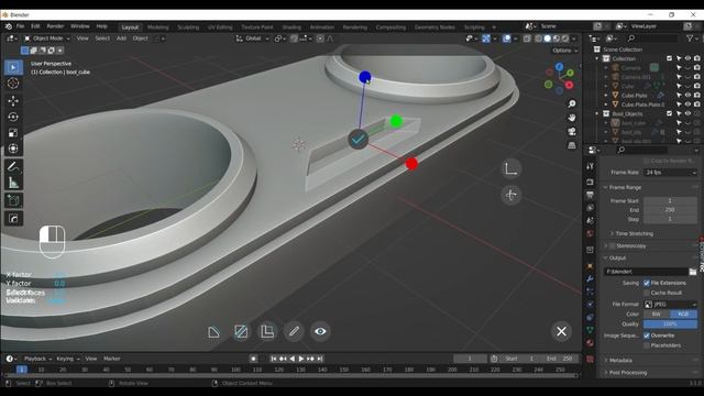 Easy HardSurface Modelling Using Fluent Blender Addon