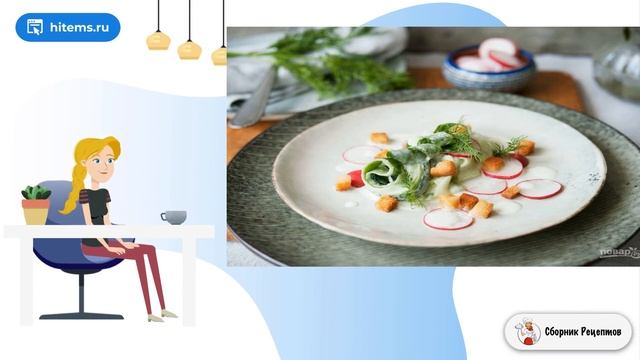 Весенний салат с огурцом и редисом. Что приготовить рецепты с фото смотреть онлайн