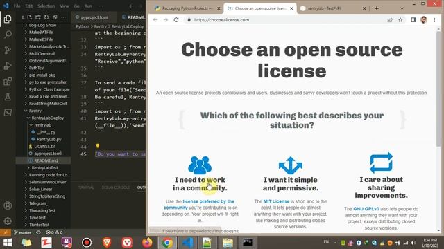 How to share a python package in pypi(Python Package Index)? смотреть онлайн