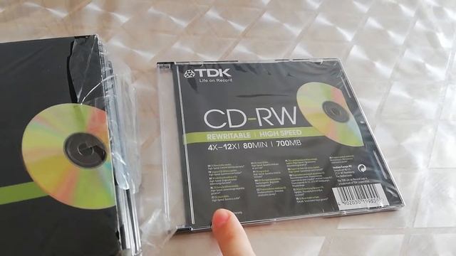 CD-RW 700MB TDK CD TDK SLIM CASE смотреть онлайн