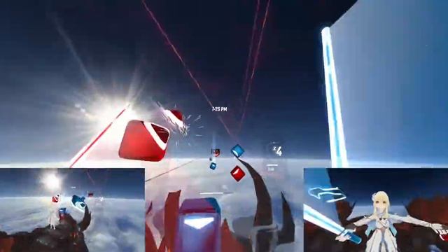 Lumine Kills K-Pop Beat Saber Songs... ON A DRAGON!!! смотреть онлайн