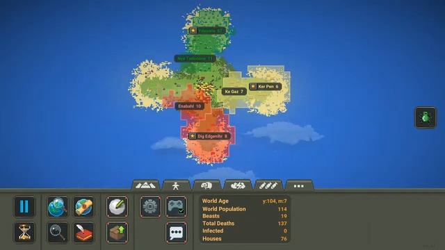 Super WorldBox | 1000 Year Time-lapse! #2 смотреть онлайн