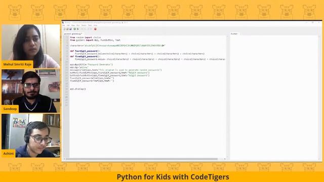 Ep - 21 | Python for Kids | Make Your Own Encryption Program | CodeTigers смотреть онлайн
