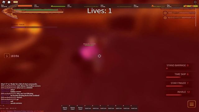 [YBA] Why the ping so high I mean... Low смотреть онлайн