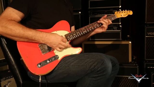 Fender Custom Shop "L Series" 1964 Super Heavy Relic Telecaster • SN: L11300 смотреть онлайн
