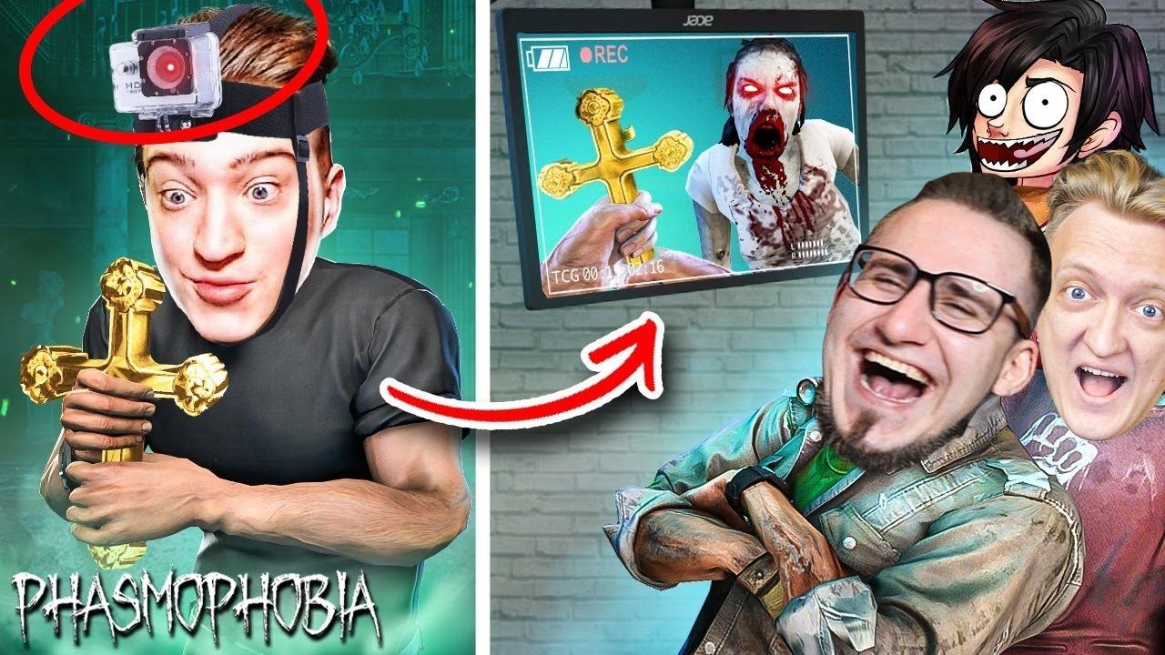 ОТПРАВИЛИ АНДРЕЯ ОДНОГО С КАМЕРОЙ В ДОМ ЗЛОГО ПРИЗРАКА В ФАЗМАФОБИИ! КАРМА СУЩЕСТВУЕТ В PHASMOPHOBIA смотреть онлайн
