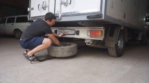 кронштейн запасного колеса Пежо Боксер