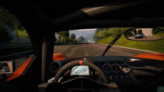 1st Person Helmet CAM - NFS Shift 2 (4K PC) | Zonda F | Logitech Wheel gameplay смотреть онлайн