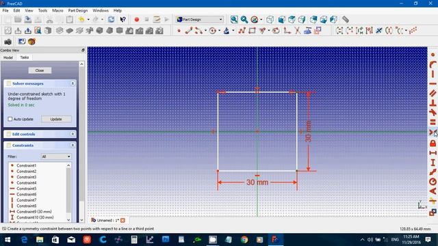 FreeCAD 0.16 Pyramids Tutorial смотреть онлайн